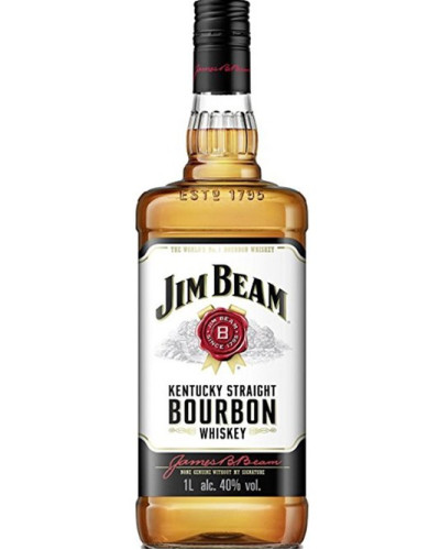 Джим Бім Уайт (Jim Bеam White Strаіght Bourbоn) 1л