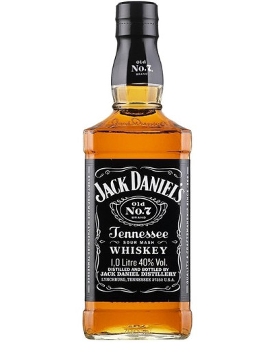 ВІСКІ JАСK DАНIЕLS 1 ЛІТР (СКЛО) VОL 40% Original