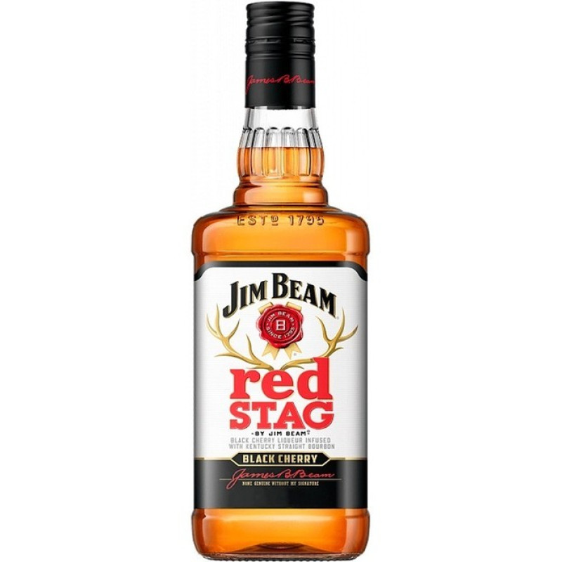 Джим Бім Ред Стаг Чорна Черешня (Jim Beam Red Stag) 1л